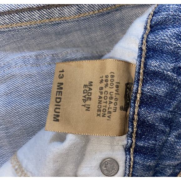 Signature By Levi Strauss Jeans Junior Size 13 Medium too super low 524 Vintage - Picture 7 of 8
